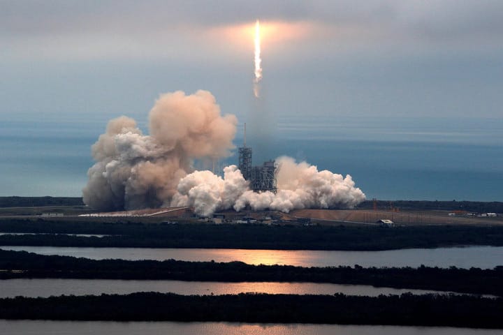 SpaceX Successfully Launches Rocket From NASA's Kennedy Space Center