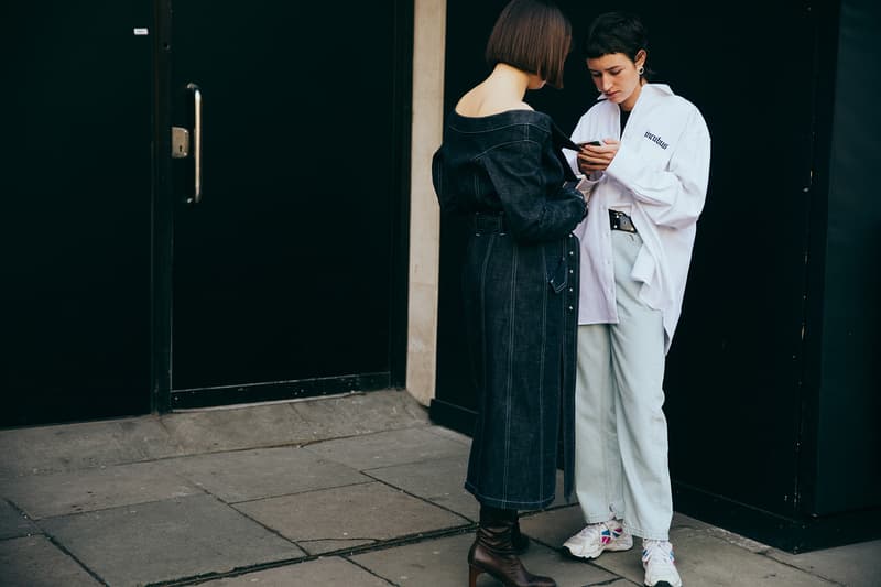 Streetsnaps London Fashion Week February 2017 streetstyle fashion