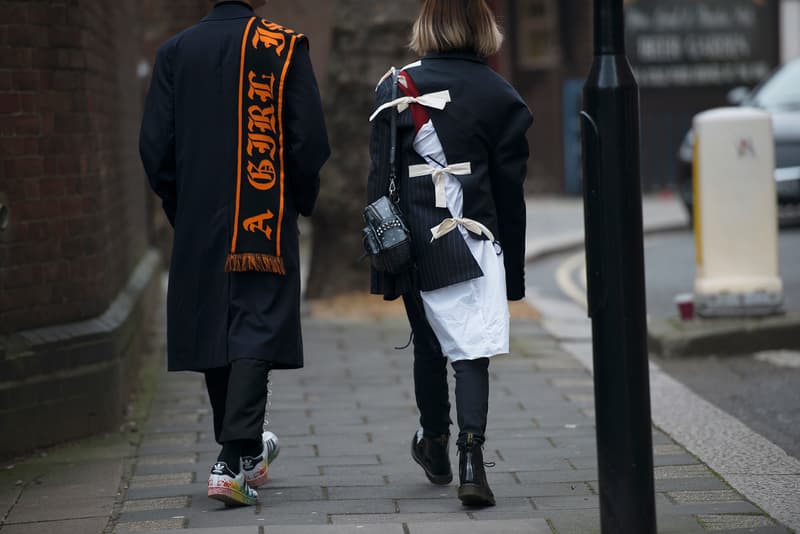 Streetsnaps London Fashion Week February 2017 streetstyle fashion