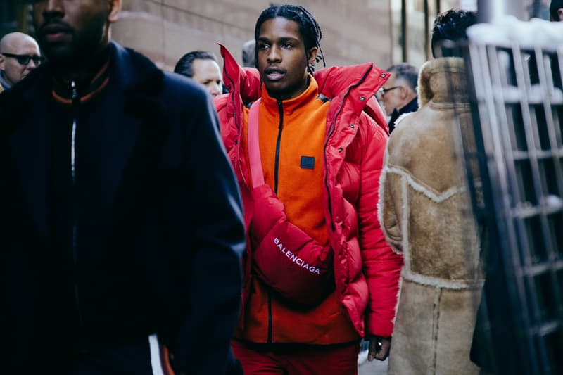 Streetsnaps New York Fashion Week Day 2 Raf Simons Balenciaga ASAP Rocky