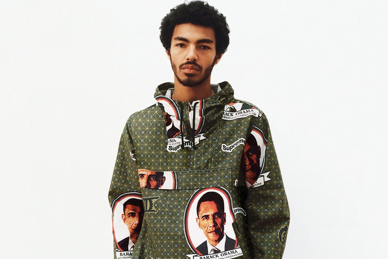 Supreme 2017 Barack Obama Pieces Kanga Inspiration