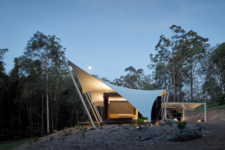 "Tent House" Built in Australia for Year-Round Camping Fun
