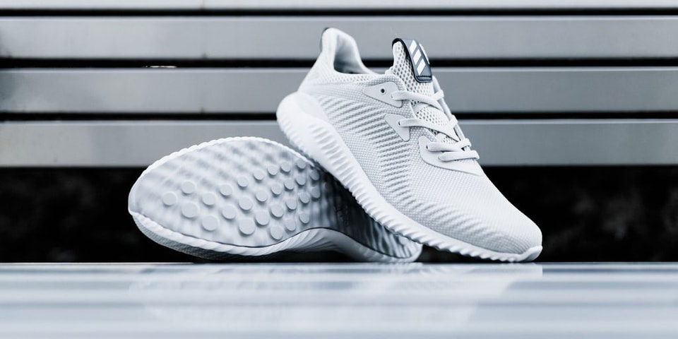 Præferencebehandling lige søsyge adidas AlphaBOUNCE Sneaker in Gray and White | Hypebeast