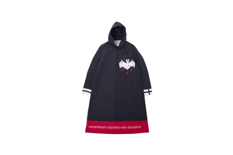 UNDERCOVER Improvisation Concepts 2017 spring summer Hooded Coat Romanticism handled with discipline