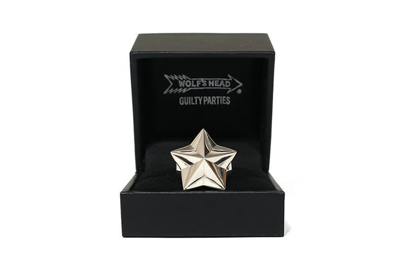 WACKO MARIA & WOLF'S HEAD Release a Collection of Star Rings