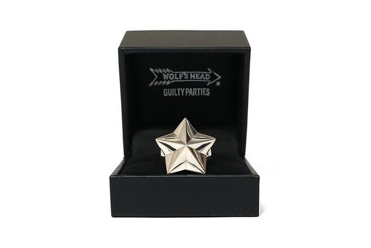 WACKO MARIA & WOLF'S HEAD Release a Collection of Star Rings