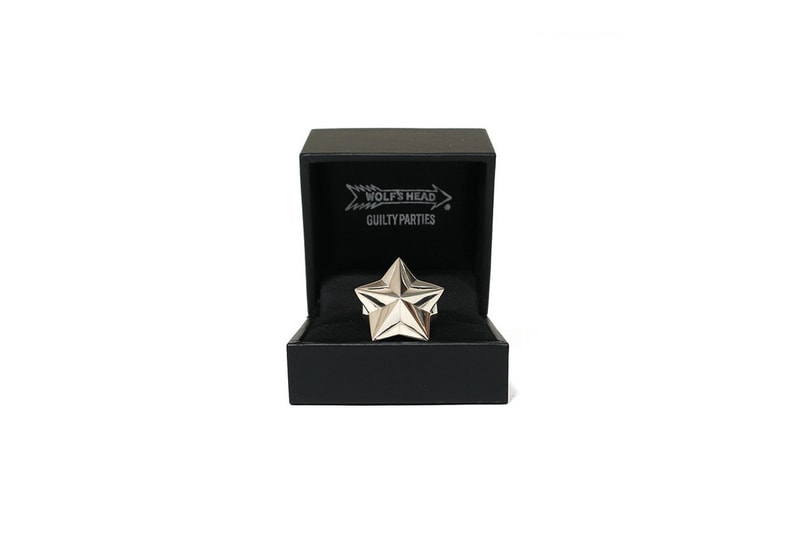 WACKO MARIA WOLF'S HEAD Star Rings Collection