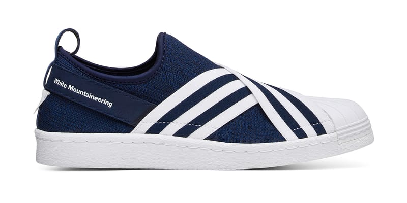 slip on adidas blue