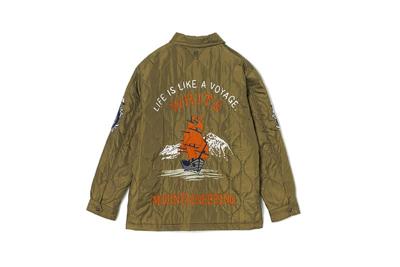 White Mountaineering Nautical-Themed Souvenir Jacket