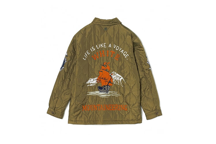 White Mountaineering Nautical-Themed Souvenir Jacket