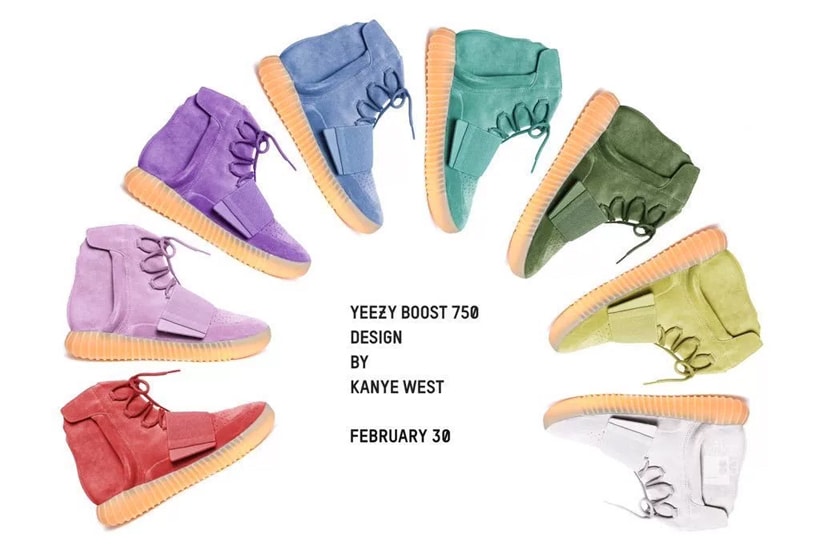 YEEZY BOOST 750 Rainbow Pack Release Date