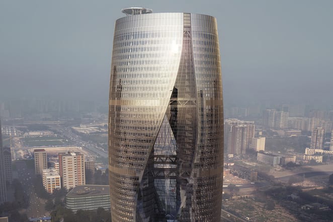 Leeza SOHO Will Feature World's Tallest Atrium Once Completed