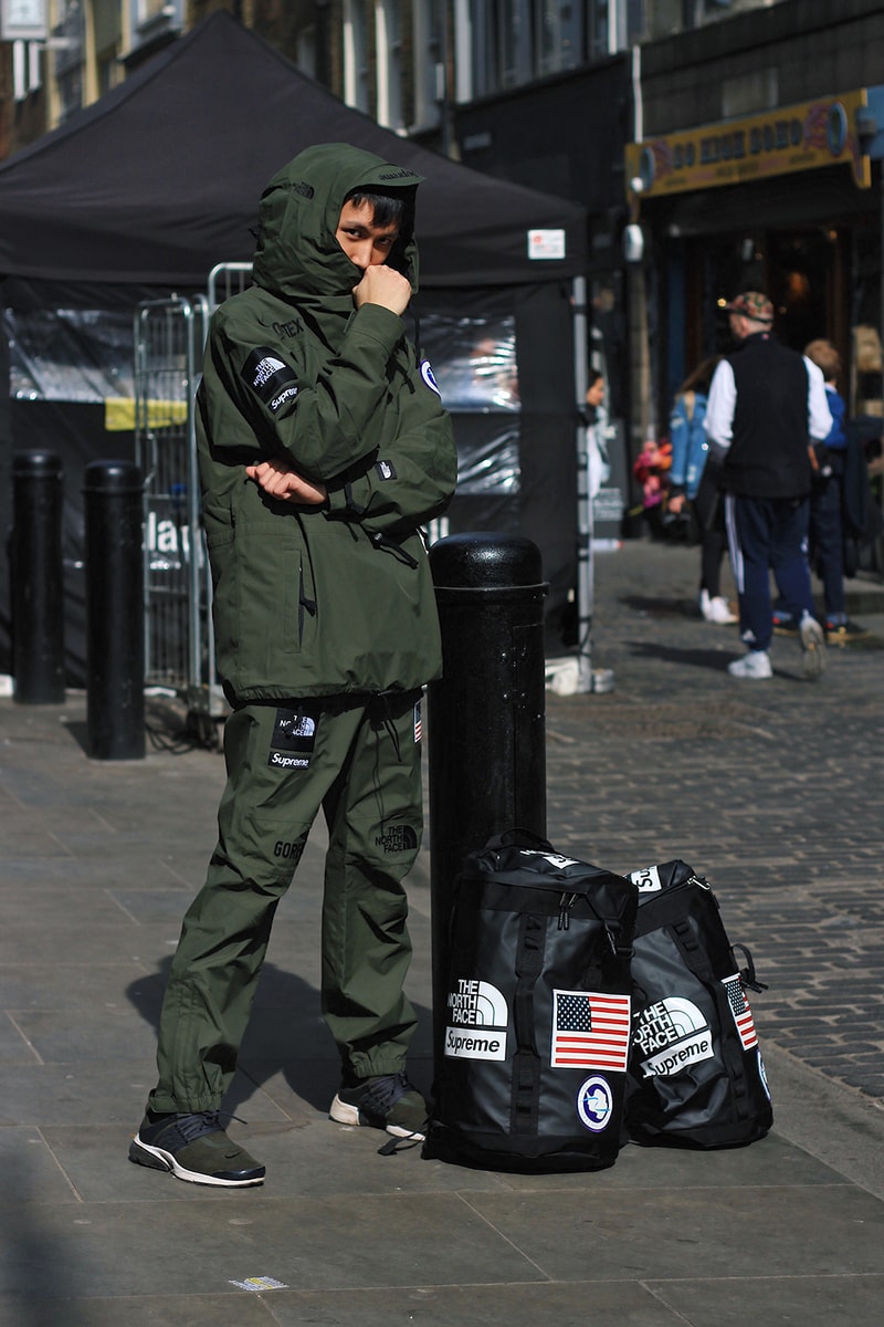 Supreme X The North Face Green Tracksuit