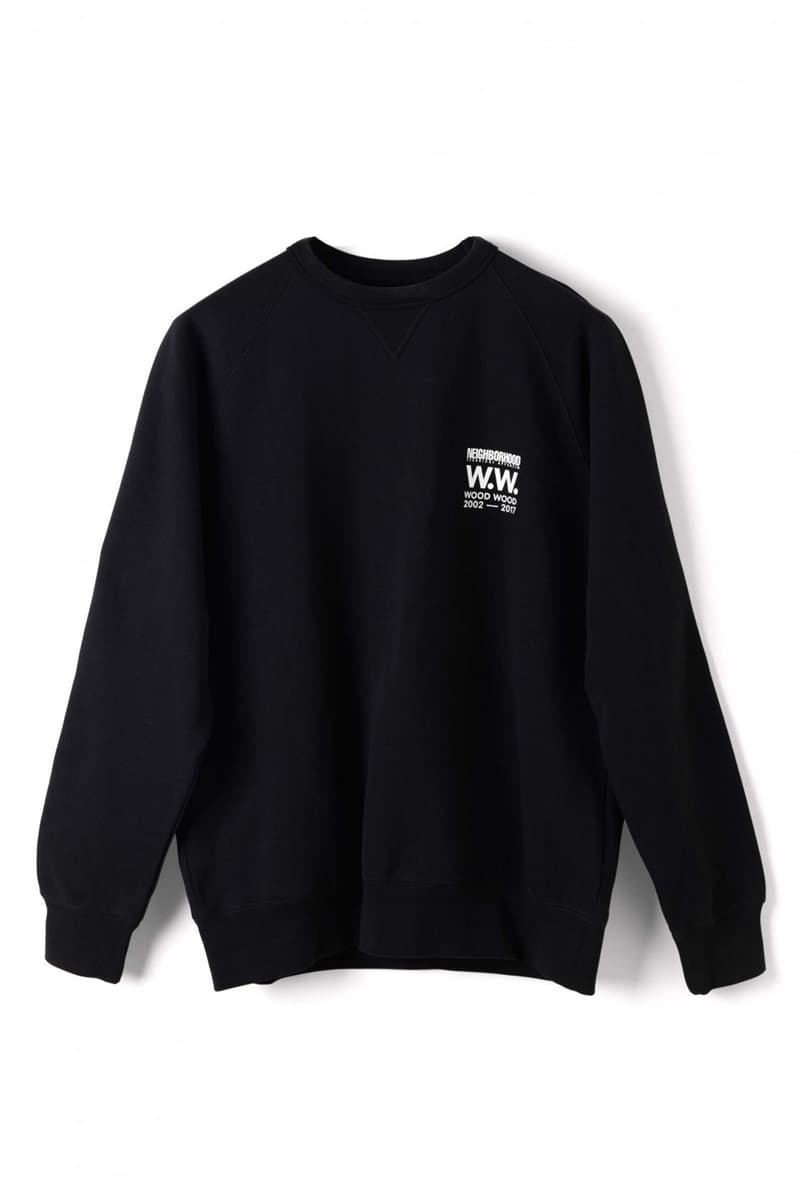 Wood Wood x Neighborhood Collaboration Black Sweatshirt