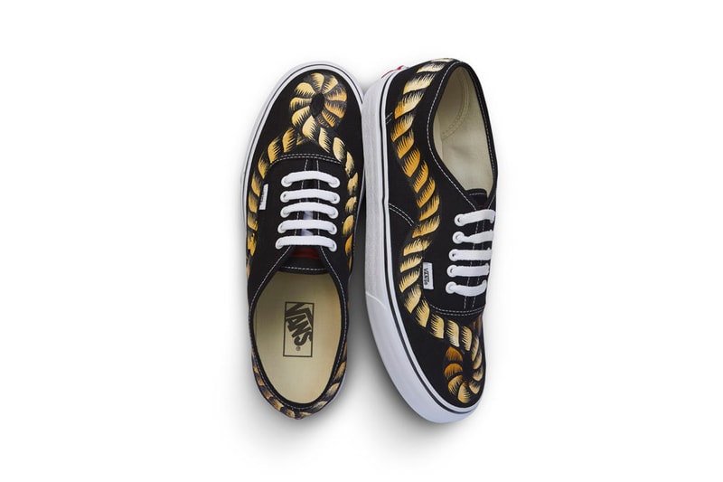 À La Garçonne Vans Authentic Hand-Painted Rope Sneakers