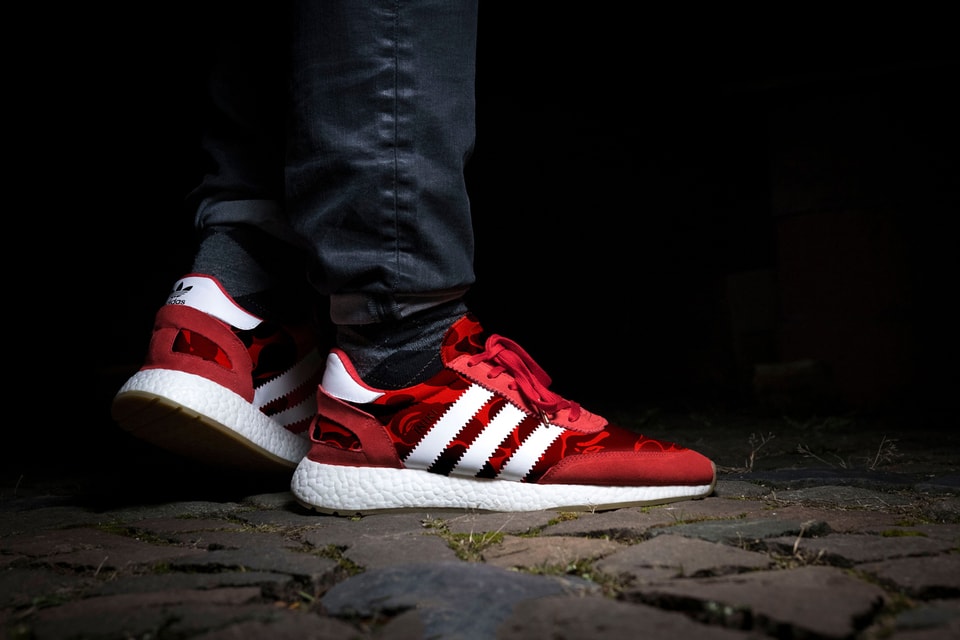 Adidas iniki boost red Clearance