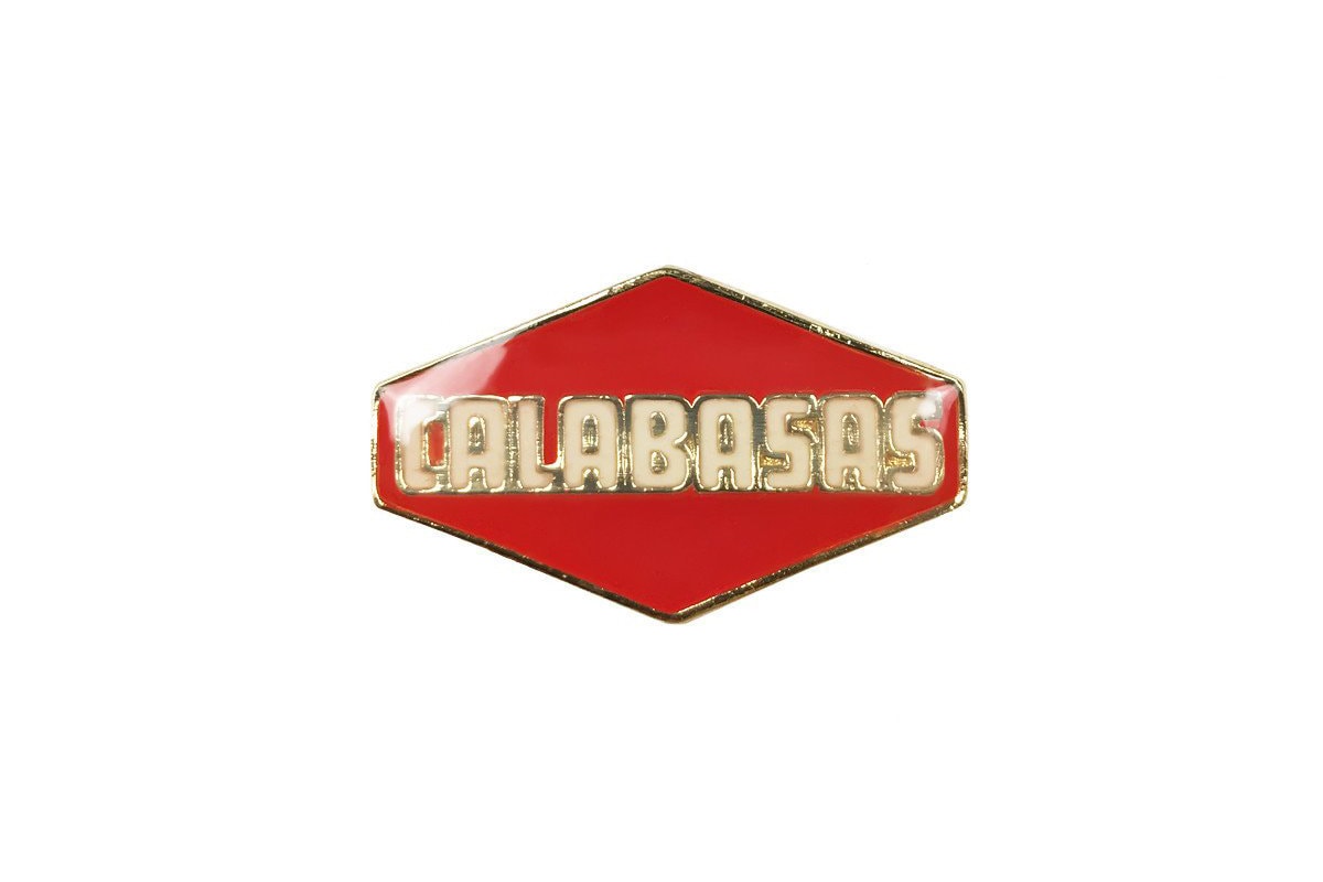 Kanye West x adidas Calabasas Collection Pin Red Cream Gold