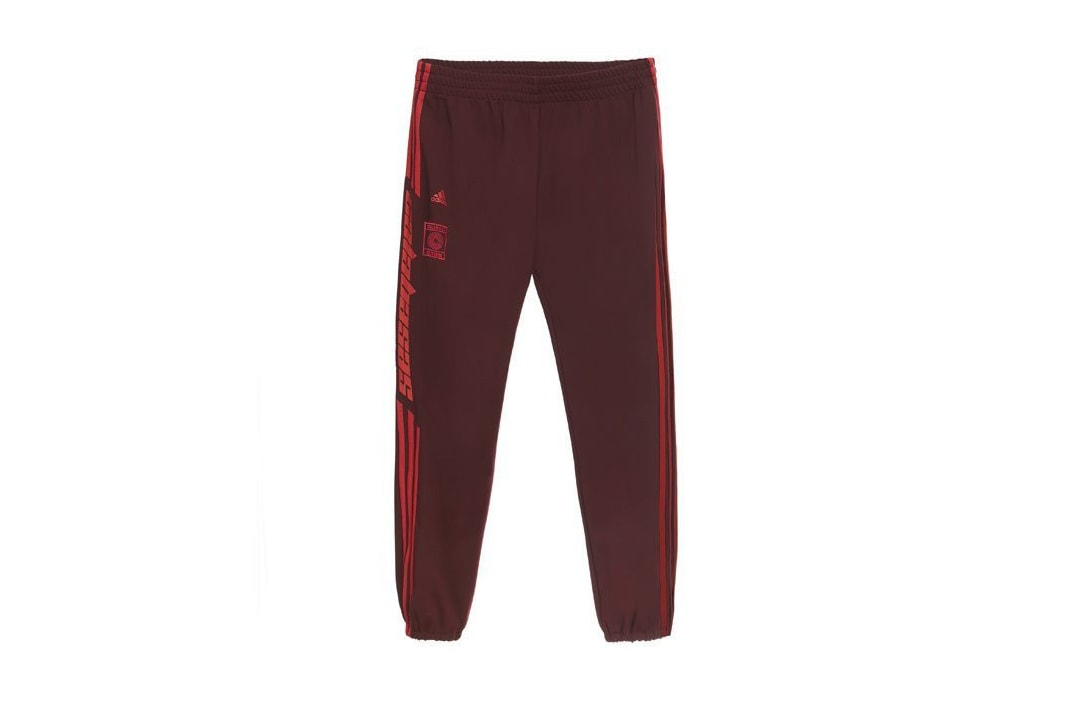 Kanye West x adidas Calabasas Collection Track Pants Red