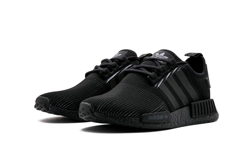 adidas NMD R1 Ribbed Triple Black