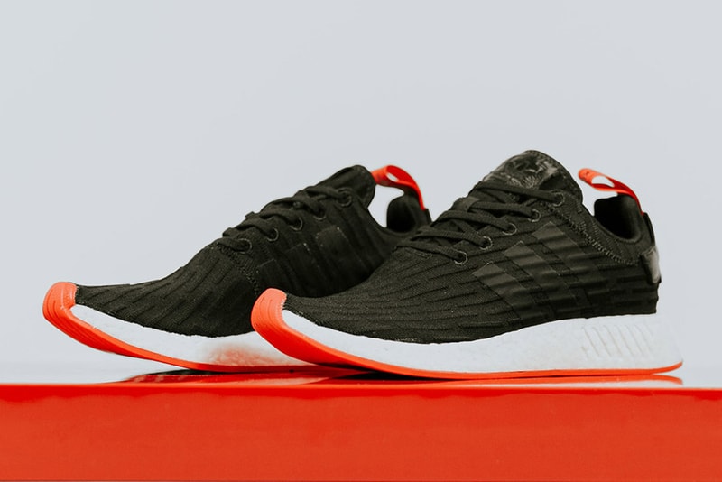 adidas NMD R2 Black Core Red