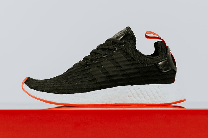 adidas NMD R2 Black Core Red