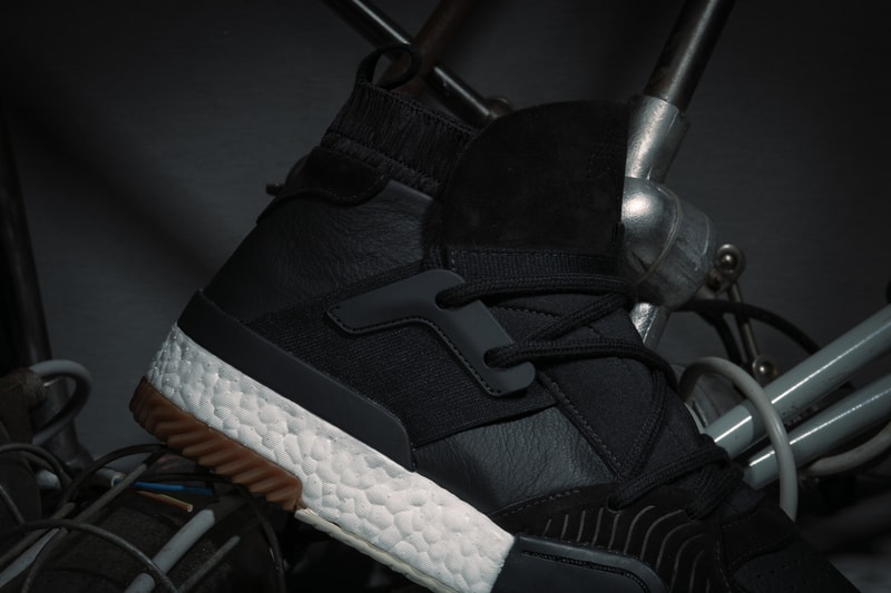 adidas Originals by Alexander Wang Drop 3 BBall Black Profile