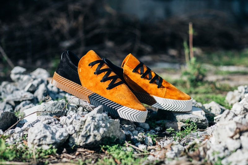 adidas Originals by Alexander Wang Drop 3 Skate Orange Profile