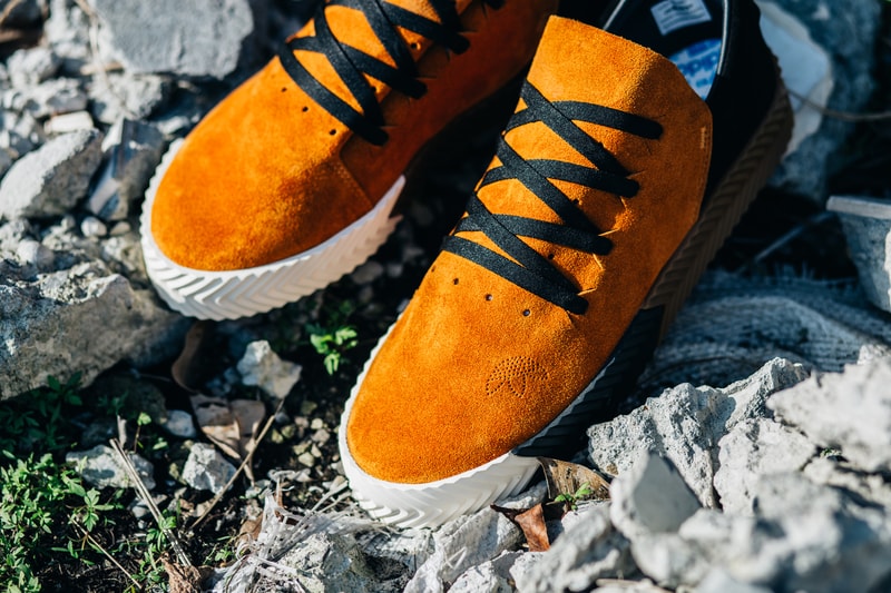 adidas Originals by Alexander Wang Drop 3 Skate Orange Front
