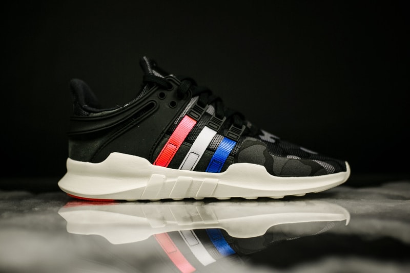 adidas Originals EQT Support ADV Camo Pack Olive Black White