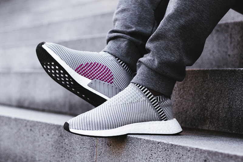 adidas Originals NMD City Sock 2 On-Feet Look Ronin Black Gray Silhouettes Footwear Sneakers Shoes