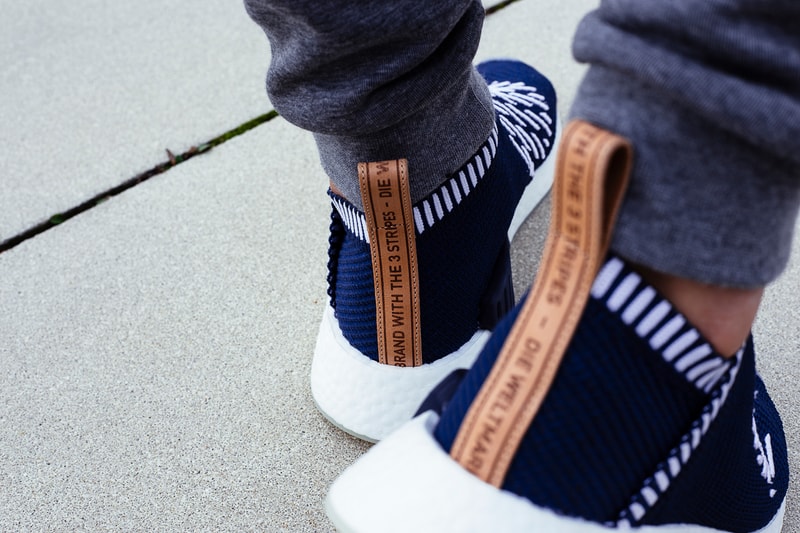 adidas Originals NMD City Sock 2 On-Feet Look Ronin Black Gray Silhouettes Footwear Sneakers Shoes