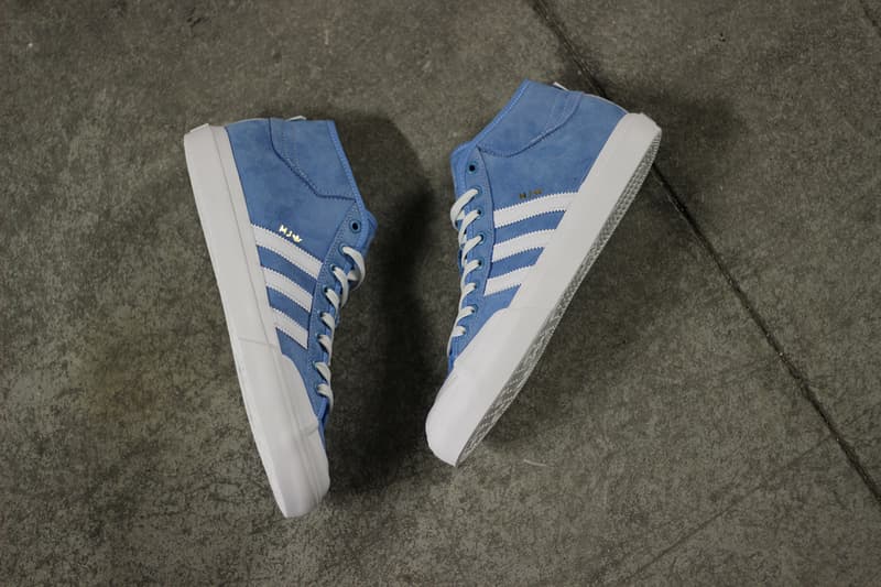 adidas Skateboarding Marc Johnson Matchcourts Blue White