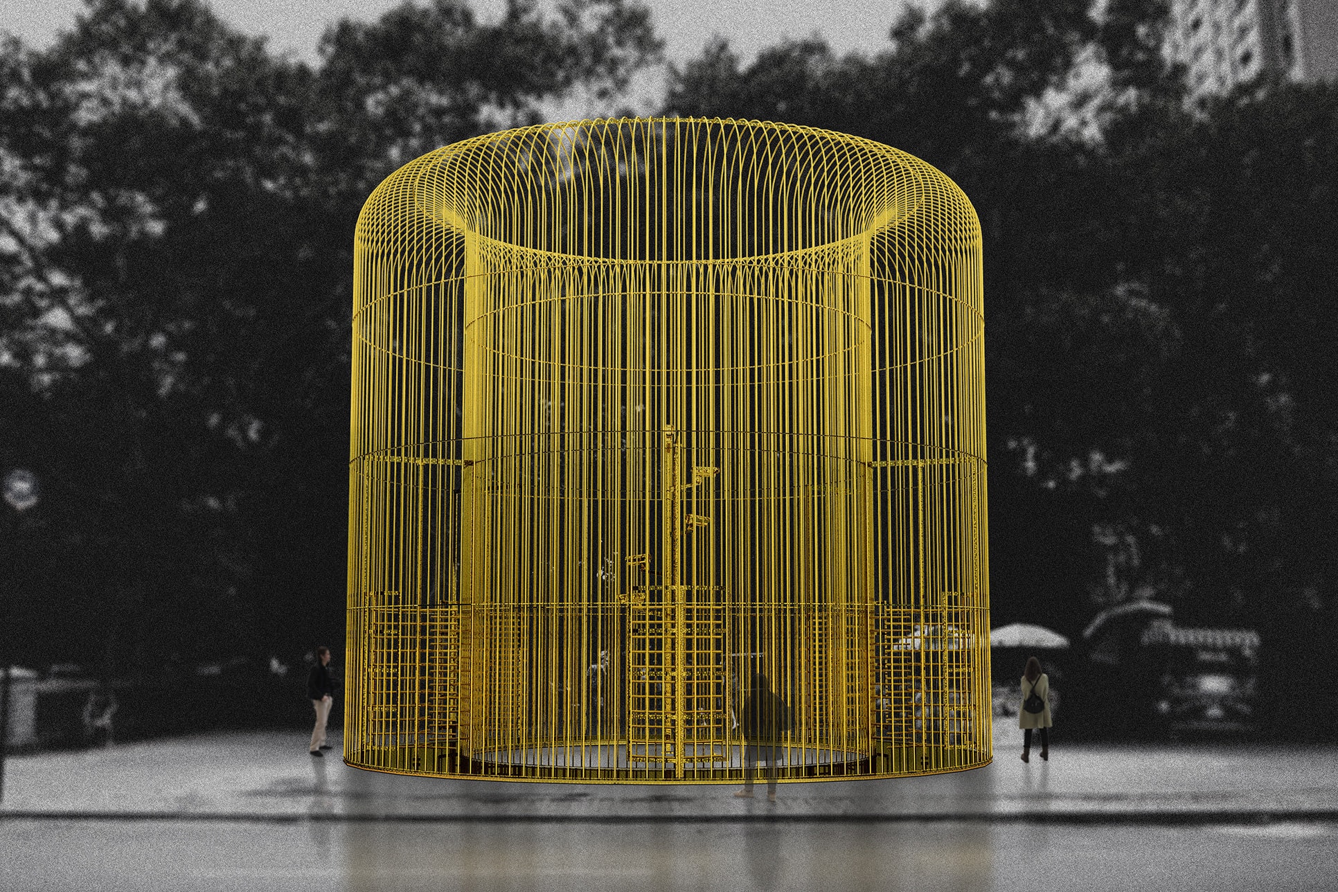 Ai Weiwei "Good Fences Make Good Neighbors" New York