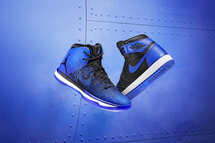 Jordan Brand Reveals "Royal" Air Jordan 1 & 31 as a Part Of "Flight Guy" Collection