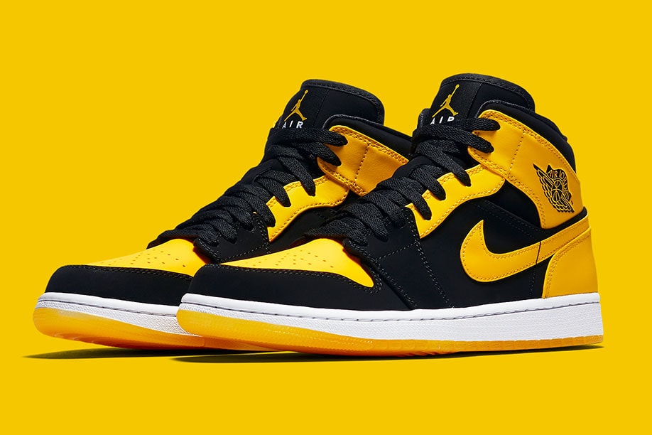 Yellow and black retro jordans Clearance
