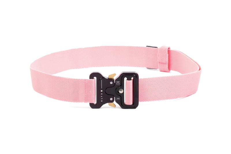 ALYX Releases a Pastel Pink Iteration of Its Rollercoaster Belt