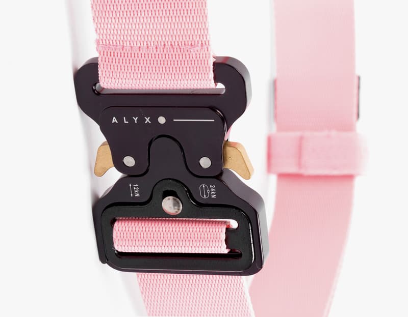 ALYX Pastel Pink Six Flags Magic Mountain Belt