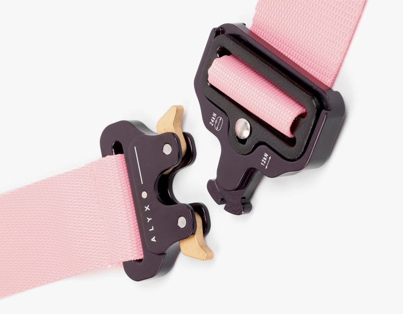ALYX Pastel Pink Six Flags Magic Mountain Belt