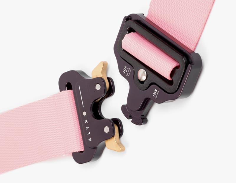 ALYX Pastel Pink Six Flags Magic Mountain Belt