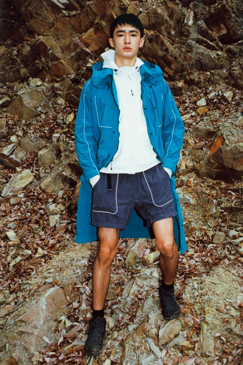 and wander 2017 Spring/Summer Editorial Lookbooks Japanese label Tech Urban Outerwear