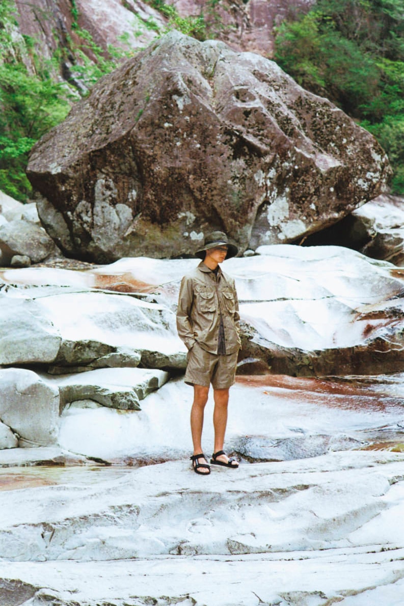 and wander 2017 Spring/Summer Editorial Lookbooks Japanese label Tech Urban Outerwear