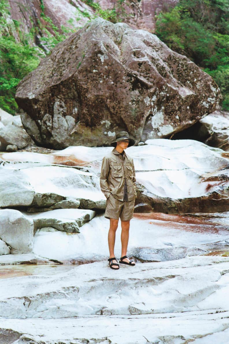 and wander 2017 Spring/Summer Editorial Lookbooks Japanese label Tech Urban Outerwear