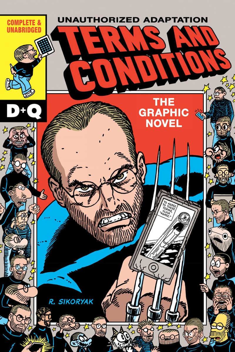 Comic Artist Robert Sikoryak Apple's Terms and Conditions Graphic Novel