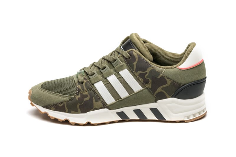 olive green adidas eqt