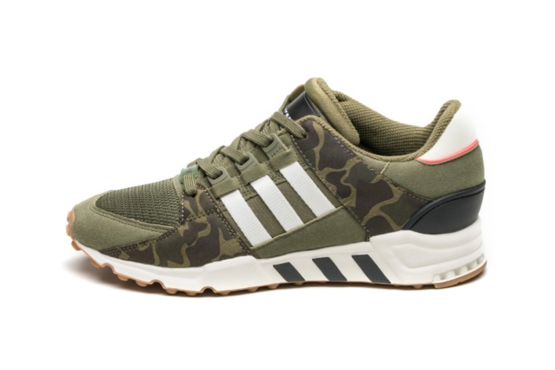 adidas Originals EQT Support RF Olive Camo Footwear Sneakers Shoes