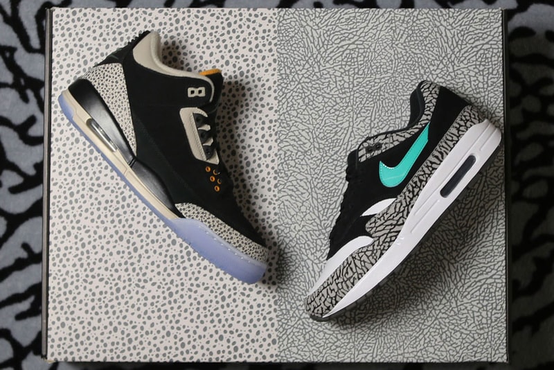 atmos Pack Nike Air Max 1 Air Jordan 3 Detailed Look Air Max Day 2017