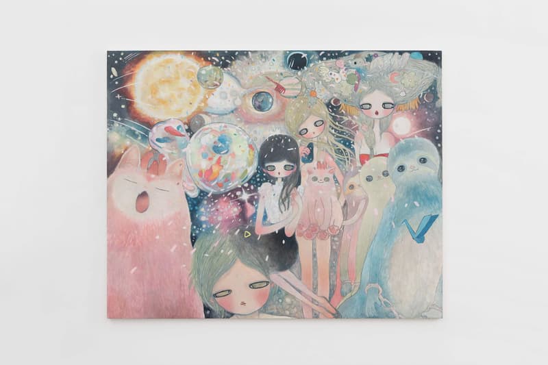 Aya Takano The Jelly Civilization Chronicle Galerie Perrotin Paris Exhibition
