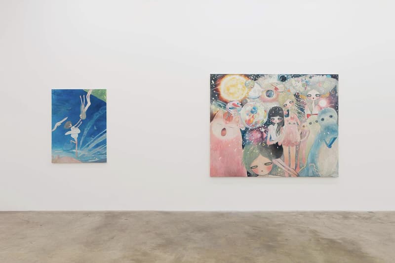 Aya Takano The Jelly Civilization Chronicle Galerie Perrotin Paris Exhibition