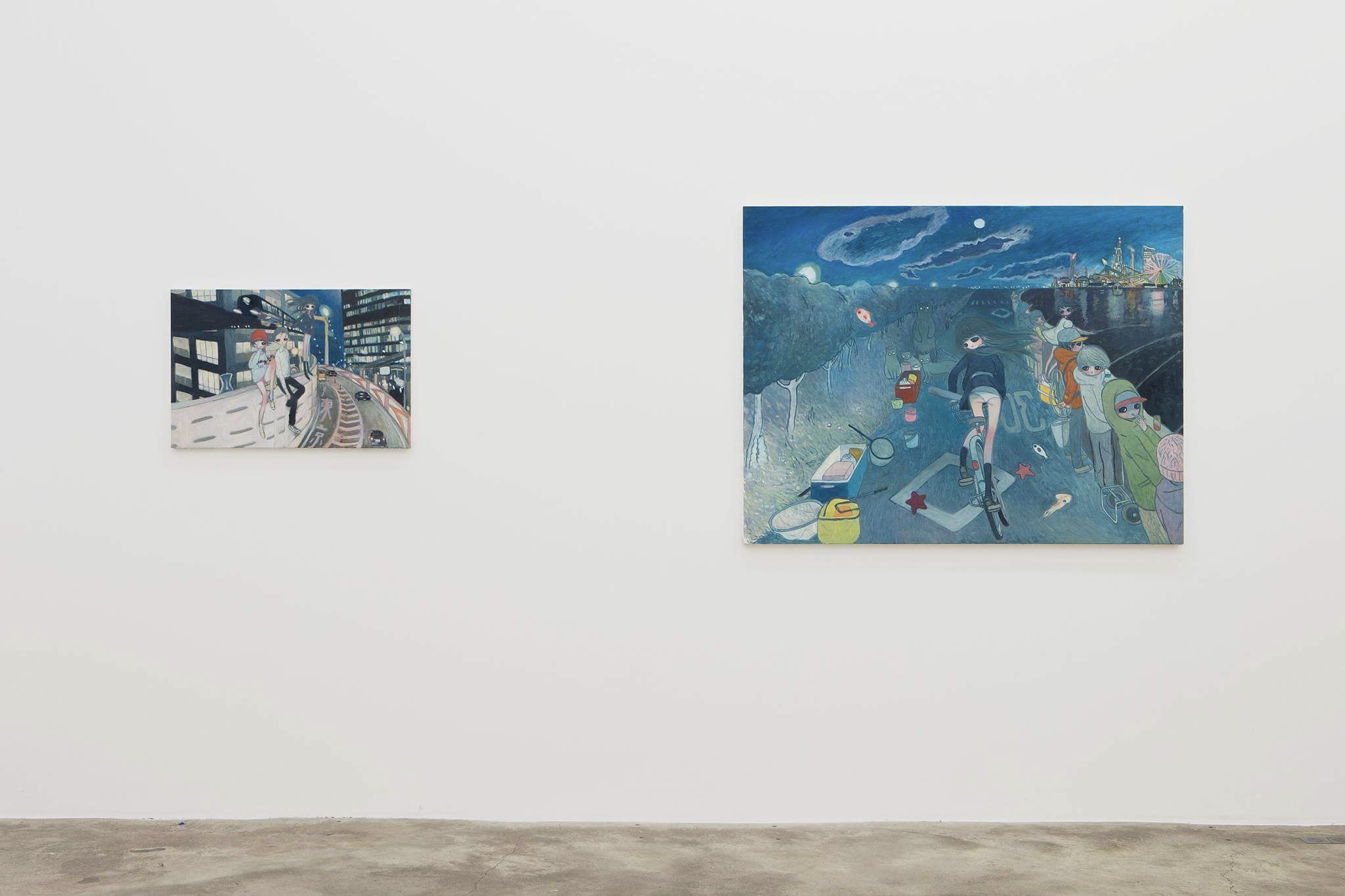 Aya Takano The Jelly Civilization Chronicle Galerie Perrotin Paris Exhibition