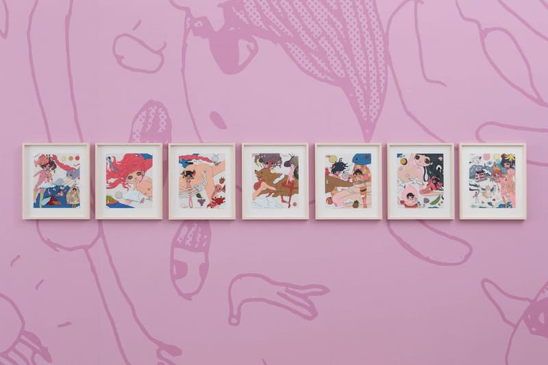 Aya Takano The Jelly Civilization Chronicle Galerie Perrotin Paris Exhibition